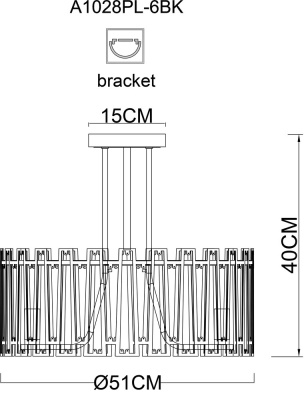 Потолочная люстра Arte Lamp AMBER