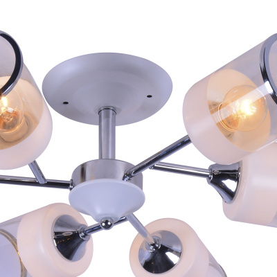 Escada 684/6P E27*60W White/Chrome
