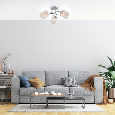 Escada 1106/3PL E27*40W Chrome