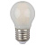 Лампа светодиодная филаментная ЭРА E27 7W 2700K матовая F-LED P45-7W-827-E27 frost Б0027958