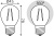 Лампа светодиодная филаментная Gauss E27 13W 2700K прозрачная 105802113