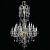 Подвесная люстра Artglass Theodora XX. 910x1500 Polished CE