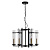 Подвесная люстра Arte Lamp Hugo A1688LM-6BK