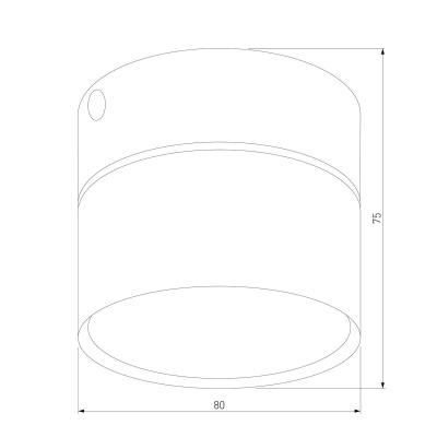 Потолочный светильник TK Lighting 3390 Space White