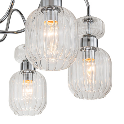 Escada 1141/6PL E14*60W Chrome/Clear