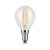 Лампа светодиодная филаментная Gauss E14 5W 4100K прозрачная 105801205
