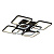 Потолочная светодиодная люстра Ambrella light Acrylica Original FA4424