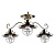 Потолочная люстра Arte Lamp 6 A4579PL-3AB