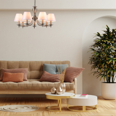 Escada 1144/7PL E14*40W Satin nickel