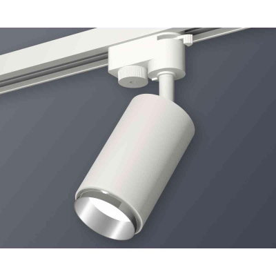 Комплект трекового светильника Ambrella light Track System XT6322042 SWH/PSL белый песок/серебро полированное (A2520, C6322, N6122)
