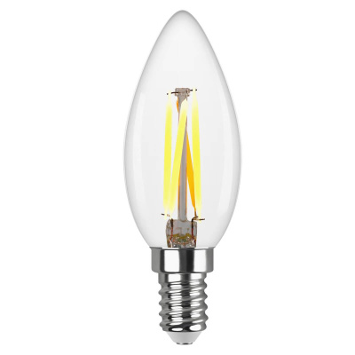 Лампа светодиодная филаментная REV С37 E14 7W 2700K DECO Premium теплый свет свеча 32486 7