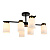 Escada 1151/6P E14*40W Black/Brass