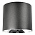 Накладной светодиодный светильник Lumina Deco Tubi LDC 8057-20W BK