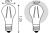 Лампа светодиодная филаментная Gauss E27 30W 2700K прозрачная 102902230