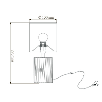 Escada 10195/L E14*40W Silver