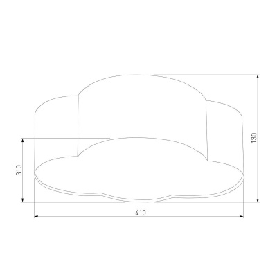 Потолочный светильник TK Lighting 4229 Cloud