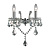 Бра Ideal Lux Florian Napoleon Ap2 Cromo 035642