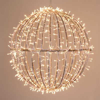 Светодиодная фигура Ardecoled Шар ARD-Ball-D60-320LED Warm 025303