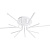 Потолочная светодиодная люстра Arte Lamp Stick A6207PL-12WH