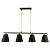 Подвесная люстра Lussole Loft Yukon LSP-8054