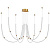 Подвесная люстра Odeon Light MONELLA 6639/70L