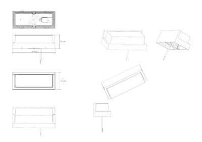 Уличный настенный светильник Arte Lamp FERRO