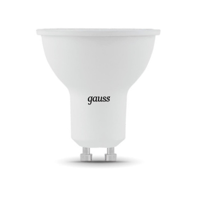 101506107 Лампа Gauss LED MR16 GU10 7W 600lm 3000K 1/10/100