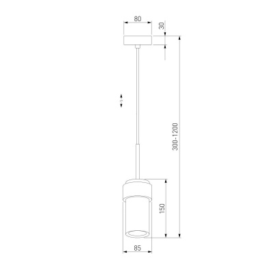 Подвесной светильник Eurosvet Pebble 50264/1 черный