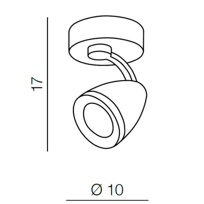 Спот Azzardo Albico 1 AZ1240