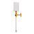 Бра Crystal Lux Mirabella AP1 Gold/White