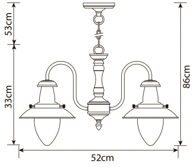 Люстра Arte Lamp FISHERMAN