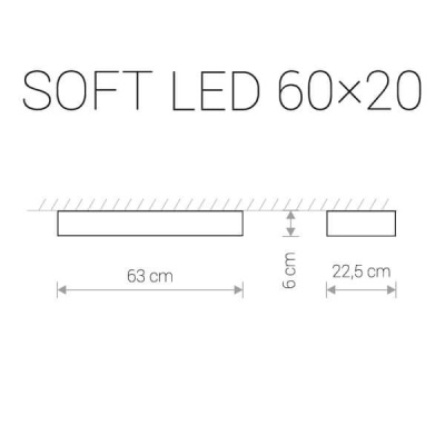 Потолочный светодиодный светильник Nowodvorski Soft Led 9534