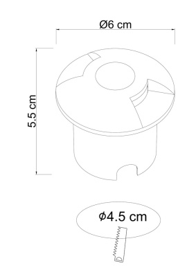Тротуарный светильник Arte Lamp PIAZZA