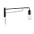 Бра Ideal Lux Triumph AP1 Nero 242392