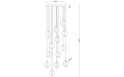 Подвесной светильник Arte Lamp FABERGE