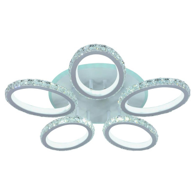 Потолочная светодиодная люстра Profit Light 8020/5 WHT