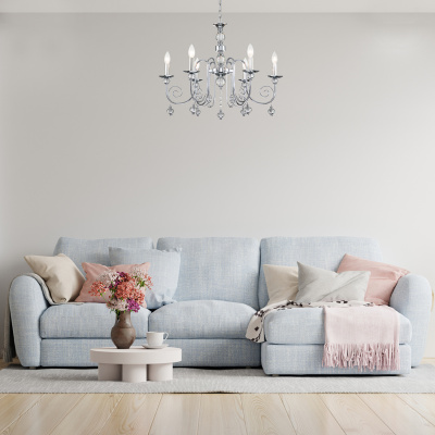 Escada 678/6PL E14*40W Chrome