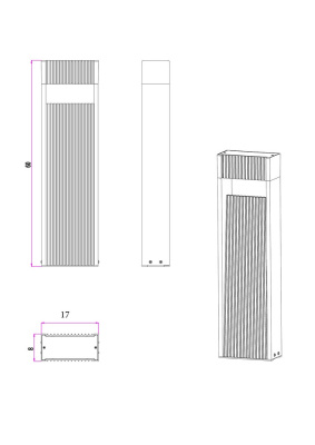 Ландшафтный светильник Arte Lamp ARNEB