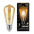 102802006 Лампа Gauss LED Filament ST64 E27 6W Golden 550lm 2400К 1/10/40