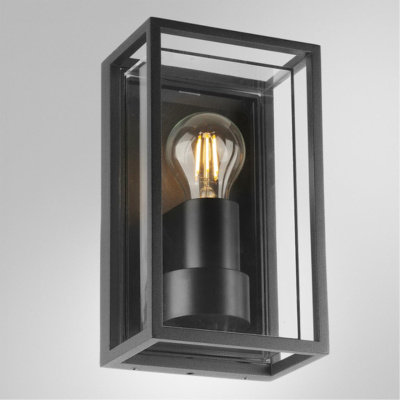 Уличный настенный светильник Arte Lamp MARFIK A2322AL-1BK