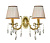 Бра Arte Lamp Superb A2006AP-2SG