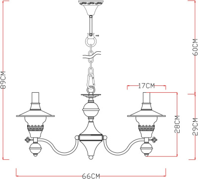 Подвесная люстра Arte Lamp TRATTORIA
