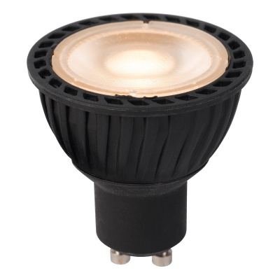 Лампа светодиодная диммируемая Lucide GU10 5W 2200K черная 49010/05/30