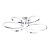 Потолочный светодиодный светильник Arte Lamp Diadema A2526PL-6CC