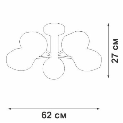 Потолочная люстра Vitaluce V3956-8/5PL