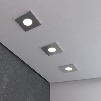 Встраиваемый светильник Elektrostandard 126 MR16 серебро a053363