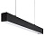 Подвесной линейный светильник Kanlux ALIN 4LED 1X150-B 27423
