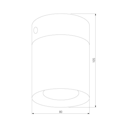 Потолочный светильник TK Lighting 3410 Vico Black