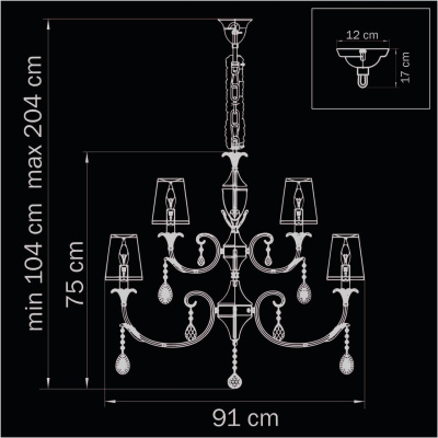 Подвесная люстра Lightstar Cappa 691152