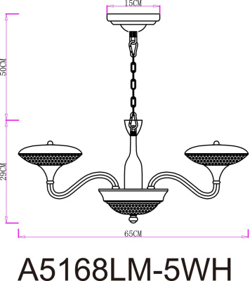 Подвесная люстра Arte Lamp BERN